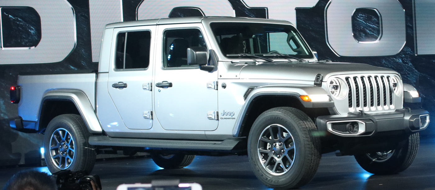 2020 Jeep Gladiator at LA Auto Show Unveiling